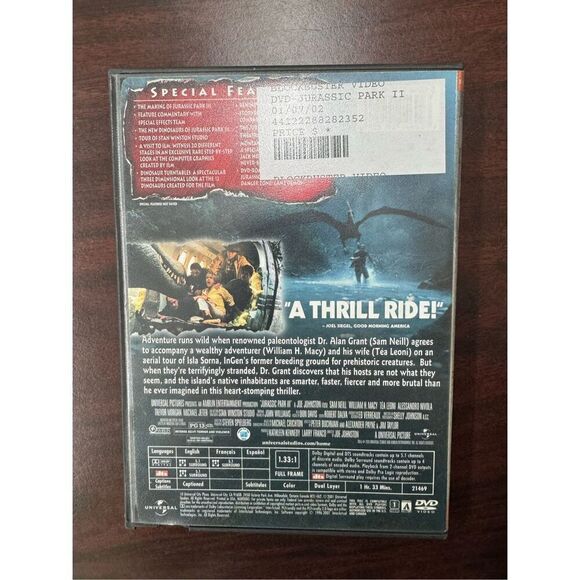 Jurassic Park Collector’s Edition DVD Movie - Picture 2 of 4